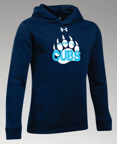 Adult Holy Cross Under Armour Blue Hoodie