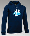 Youth Holy Cross Under Armour  Blue Hoodie