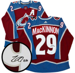 Nathan MacKinnon Signed Colorado Avalanche Adidas Authentic Pro Jersey