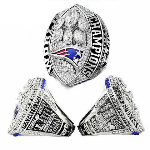New England Patriots 2019 Super Bowl Championship Replica Ring