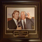 RARE Wayne Gretzky & Gordie Howe Signed 'An Evening With Legends' 16x20 Limited Edition Frame