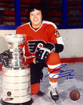 Reggie Leach Signed Philadelphia Flyers 8x10 Photo