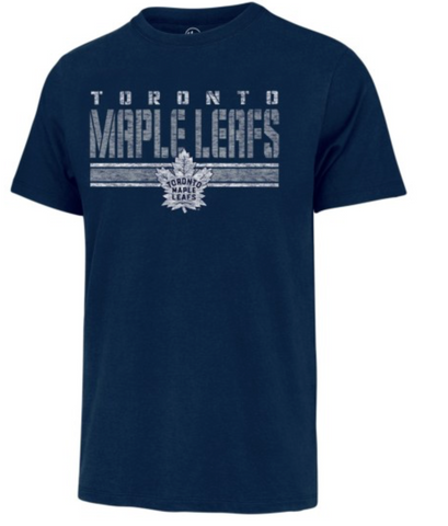 Men's 47 brand Toronto Maple Leafs Stripe Thru Tee