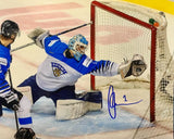 Ukko-Pekka Luukkonen Signed Sudbury Wolves & Team Finland 8x10 Photos