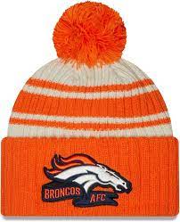 Men's New Era Denver Broncos 2022 Sideline Cuff Knit Toque