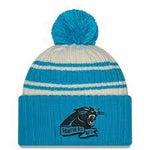 Men's New Era Carolina Panthers 2022 Sideline Cuff Knit Toque