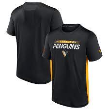 Men's Pittsburgh Penguins Fanatics Branded Authentic Pro Short Sleeve Tech T-Shirt