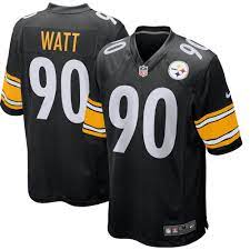 Men's Pittsburgh Steelers TJ Watt Replica Nike Jersey