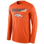 Men's Denver Broncos Nike Long Sleeve T Shirt