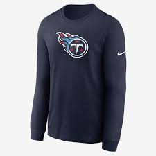 Men's Nike Tennessee Titans Logo Long Sleeve T-shirt