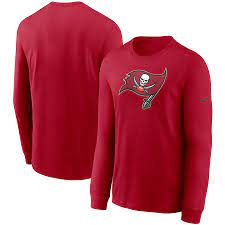 Men's Nike Red Tampa Bay Buccaneers Long Sleeve T-Shirt