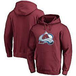 Men's Colorado Avalanche Fanatics Burgundy Hoodie