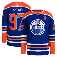 Men's Edmonton Oilers Connor McDavid Authentic Adidas Pro Player Jersey