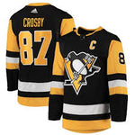 Men's Pittsburgh Penguins Sidney Crosby Authentic Adidas Pro Stitch Player Jersey