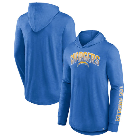 Men's Los Angeles Chargers Front Runner Pullover Hoodie