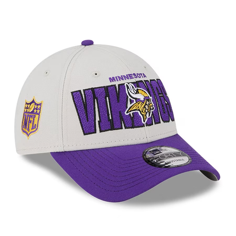 Men's Minnesota Vikings New Era 2023 Draft Hat