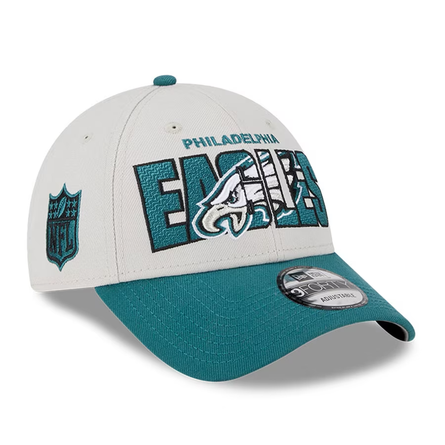 Men's Philadelphia Eagles New Era 2023 Draft Hat Pro Am Sportswear