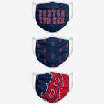 Boston Red Sox Face Covering 3-Pack Mask