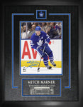 Mitch Marner Signed Toronto Maple Leafs 8x10 Etched Mat Frame