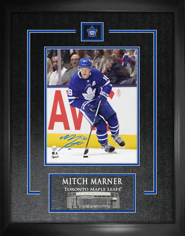 Mitch Marner Signed Toronto Maple Leafs 8x10 Etched Mat Frame