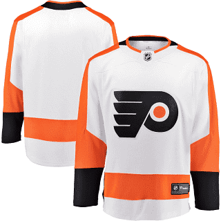 Purple philadelphia top flyers jersey