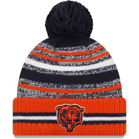 Men's New Era Chicago Bears 2021 NFL Sideline Cuffed Knit Toque