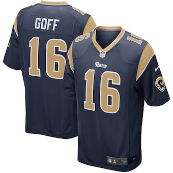 Men's Los Angeles Rams Jared Goff Authentic Nike Jersey