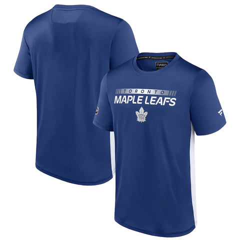Men's Toronto Maple Leafs Fanatics Branded Authentic Pro Short Sleeve Tech T-Shirt